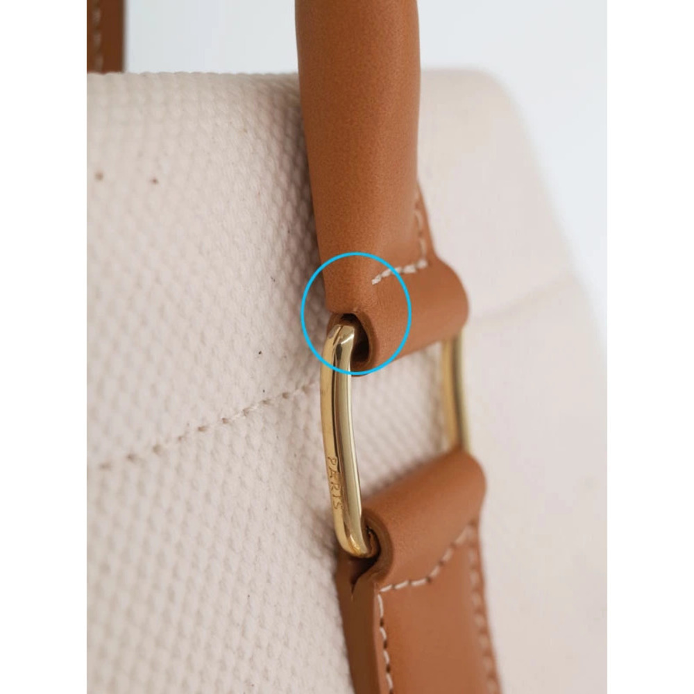Celine Horizontal Cabas Tote Bag White - Picture 6 of 9